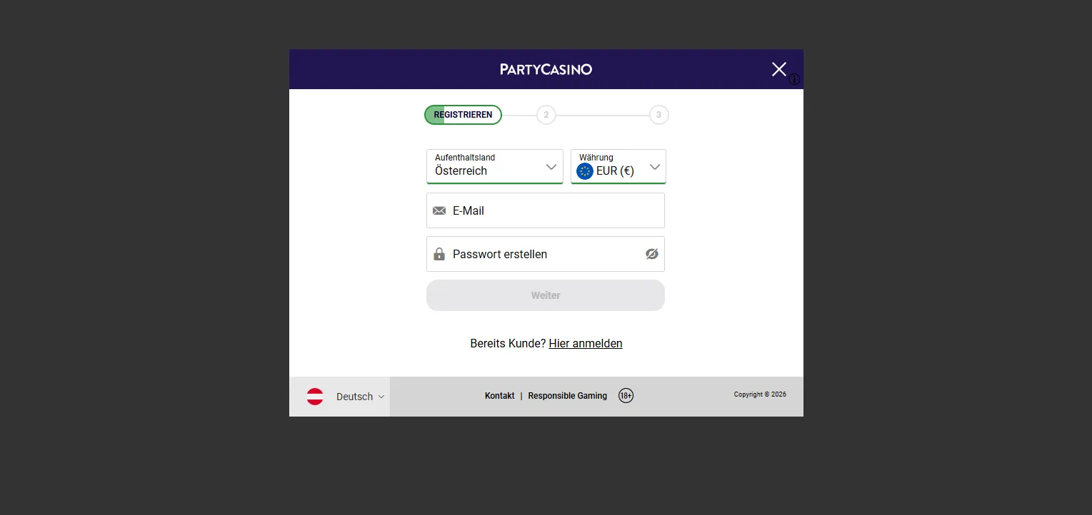 Profilerstellung im Casino Online Österreich mit Geschenk für Anfänger