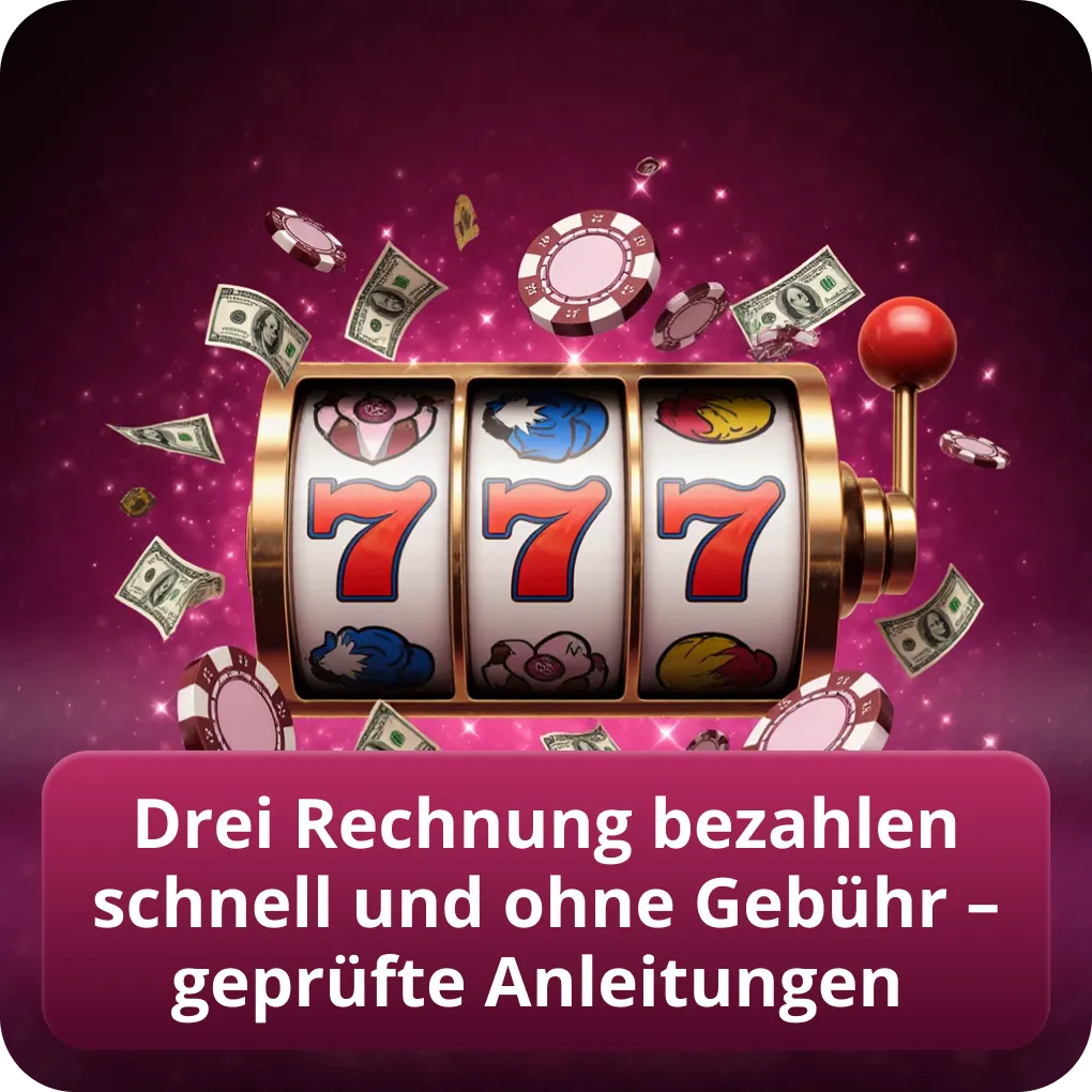 Drei Rechnung bezahlen schnell und ohne Gebühr – geprüfte Anleitungen